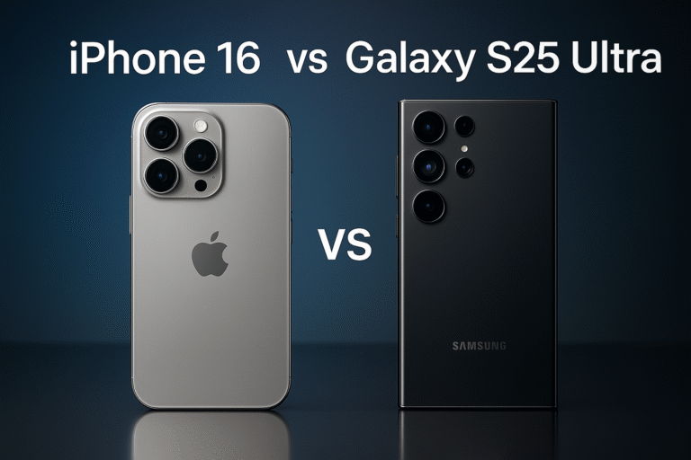 I phone 16 vs Samsung Galaxy S25 Ultra: 2025 का बेहतरीन स्मार्टफोन ?
